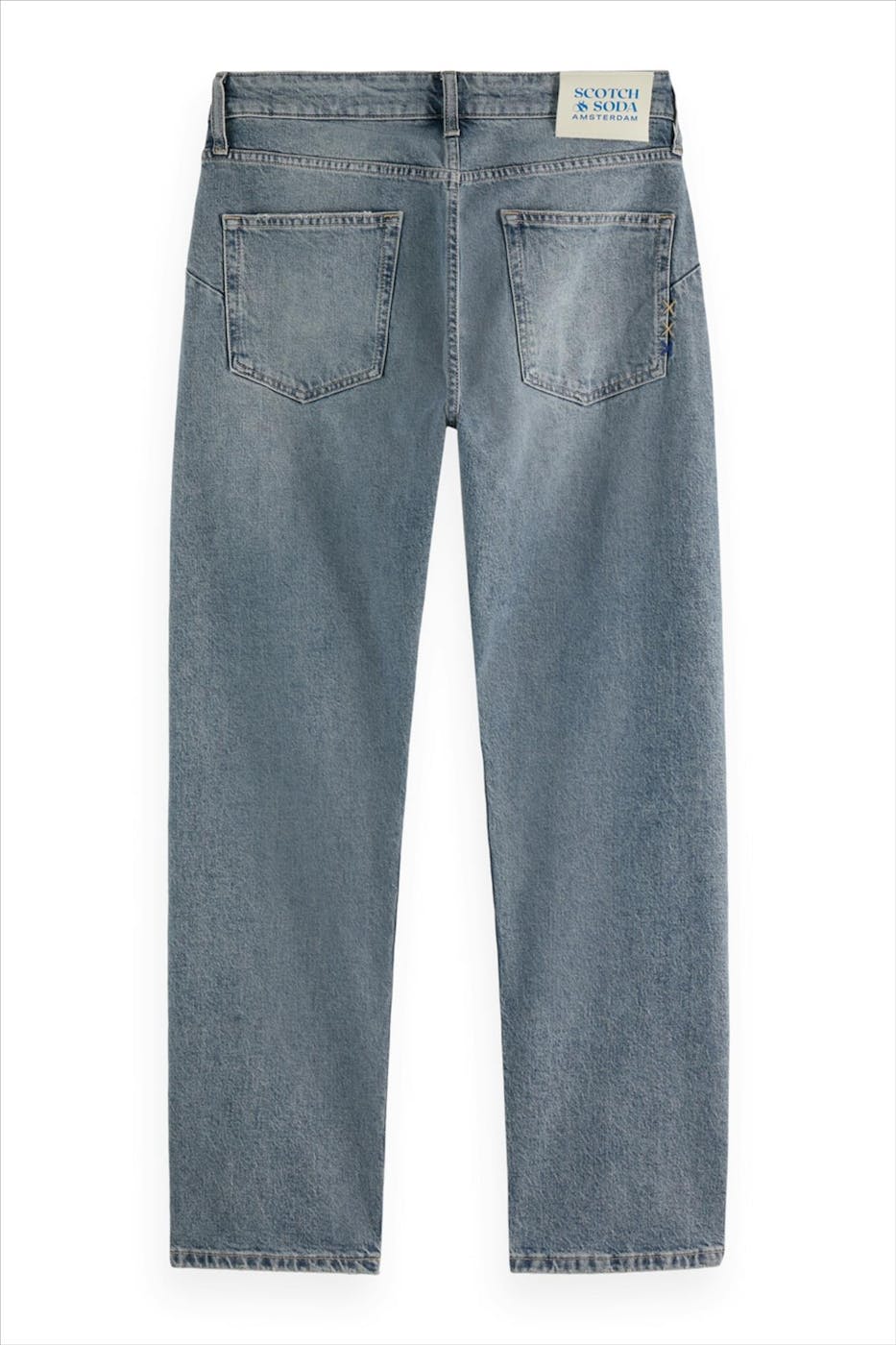 Scotch & Soda - Blauwe The Zee straight jeans