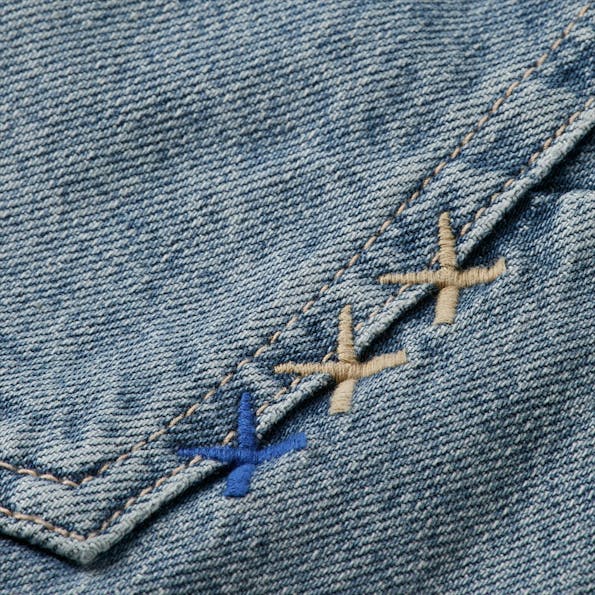 Scotch & Soda - Blauwe The Zee straight jeans