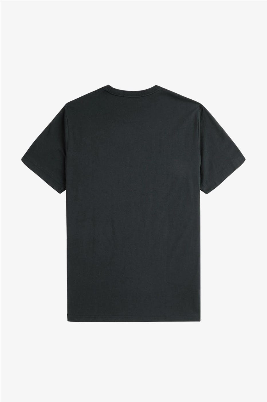 Fred Perry - Donkergroene Crew Neck T-shirt