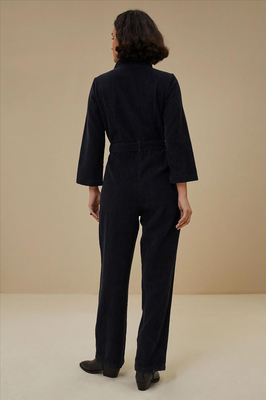 BY BAR - Donkerblauwe Louise jumpsuit