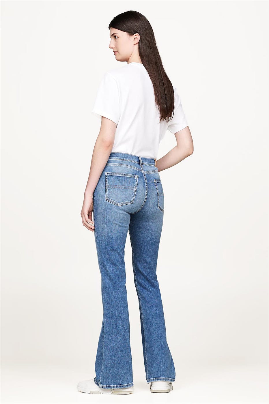 Tommy Jeans - Middenblauwe Sylvia High Flare jeans