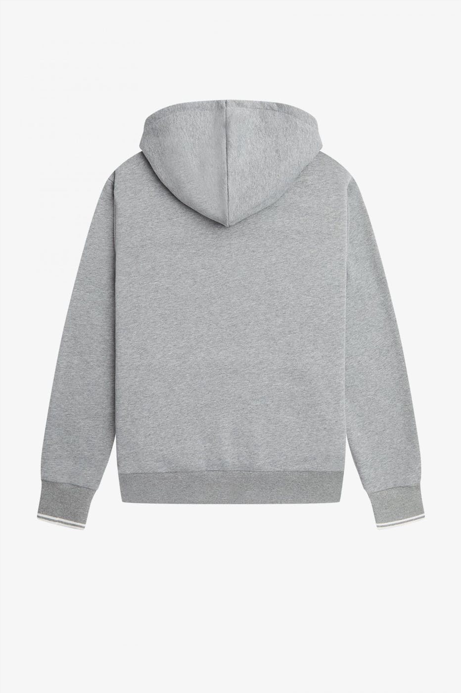 Fred Perry - Grijze Tipped hoodie