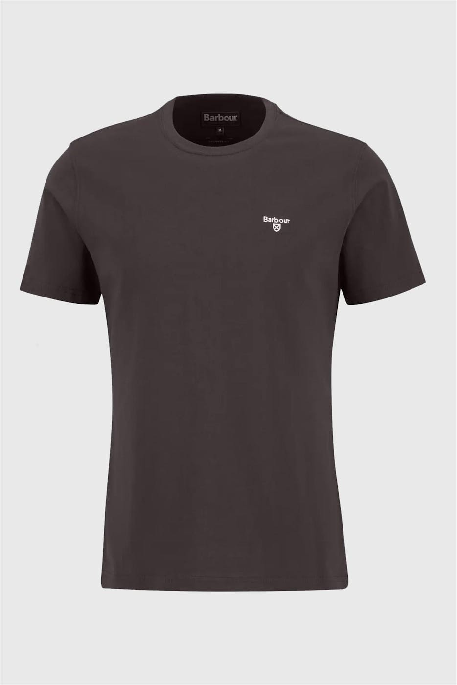Barbour - Donkerbruine Essential Sports T-shirt