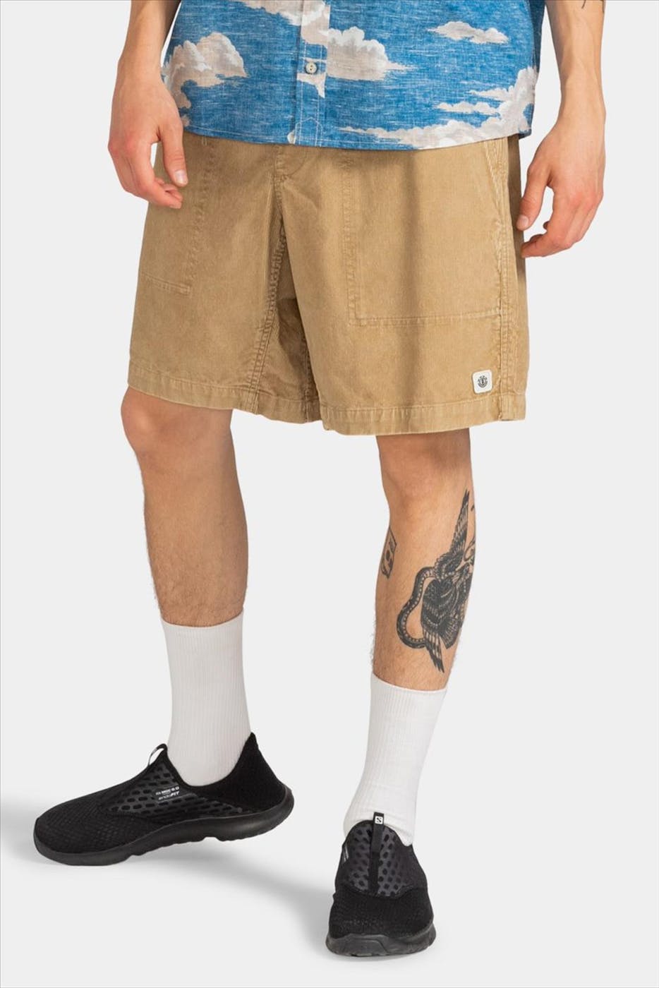 Element - Beige Cairn Cord short