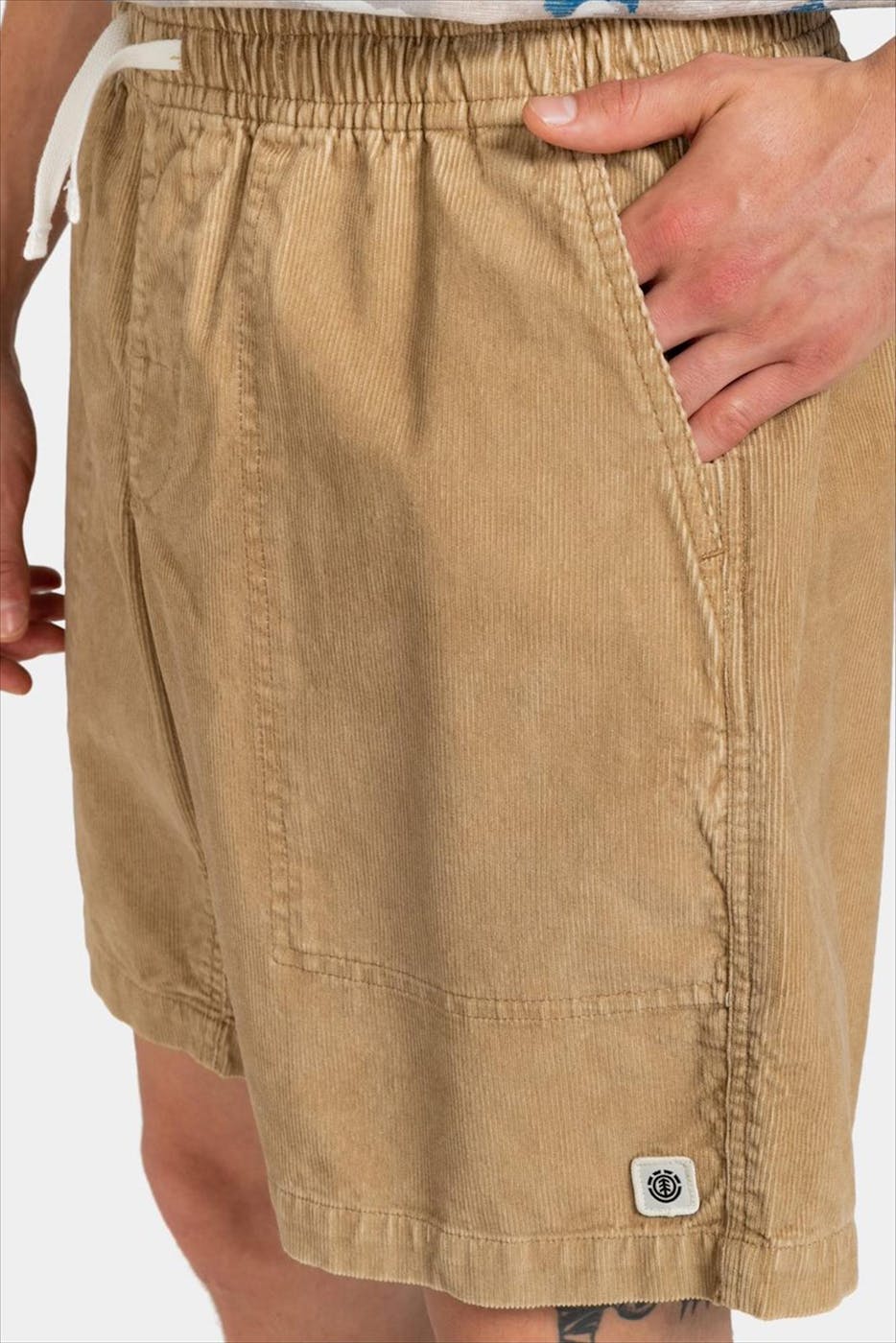 Element - Beige Cairn Cord short