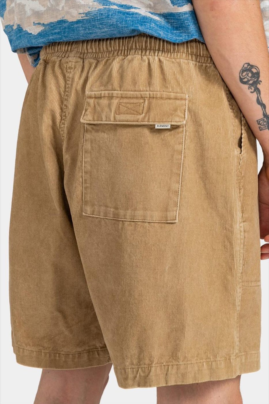 Element - Beige Cairn Cord short
