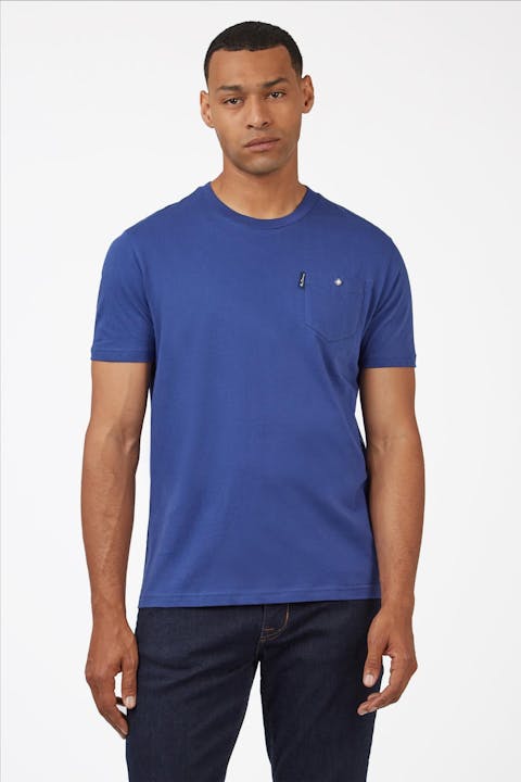 Ben Sherman - Blauwe Signature Pocket T-shirt