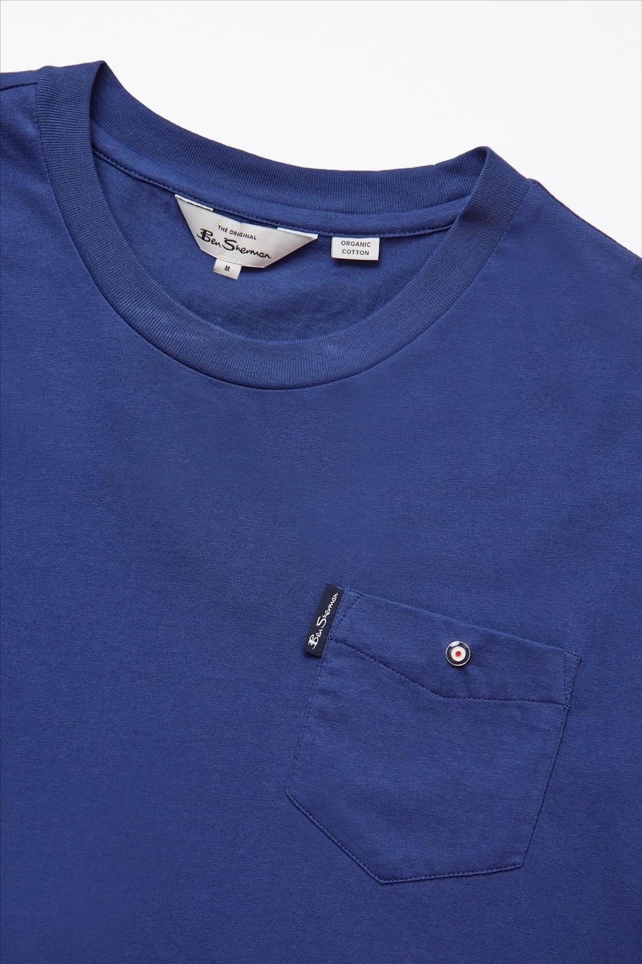 Ben Sherman - Blauwe Signature Pocket T-shirt
