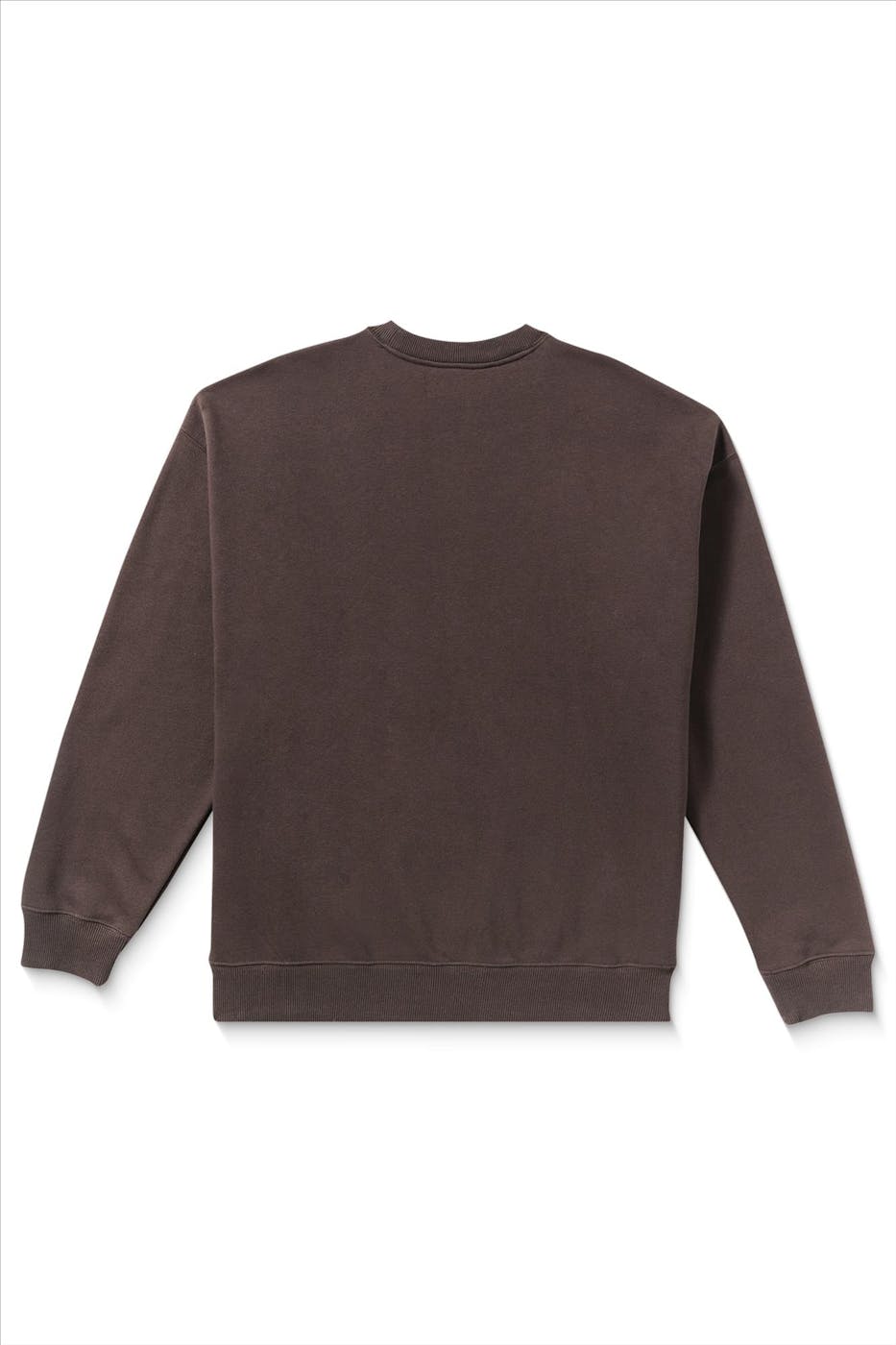 Volcom - Donkerbruine Volcom Stone Crew sweater