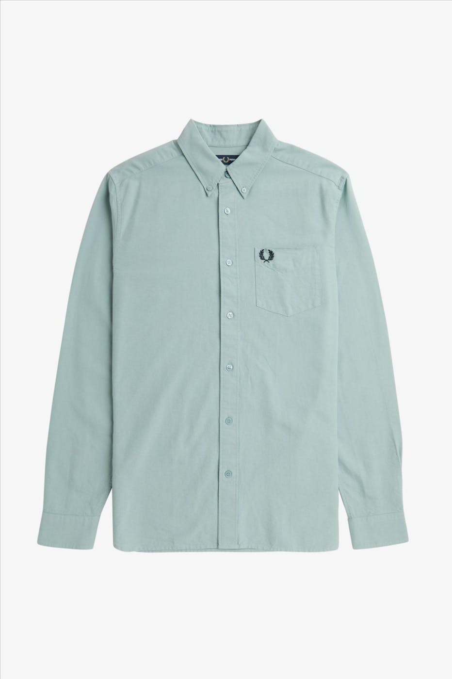 Fred Perry - Mintgroen Oxford hemd