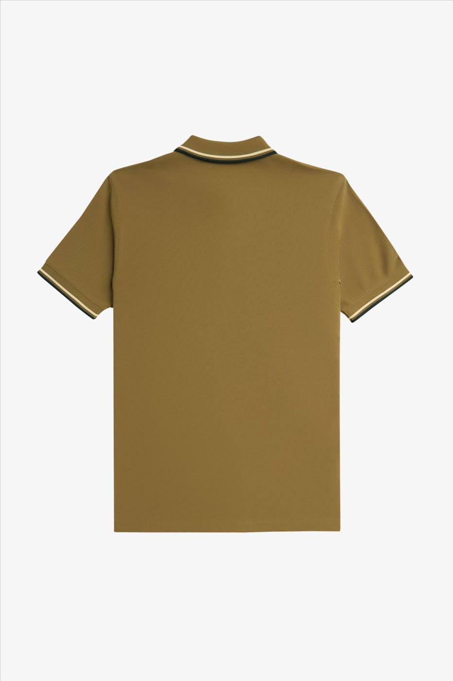 Fred Perry - Bruine Twin Tipped polo