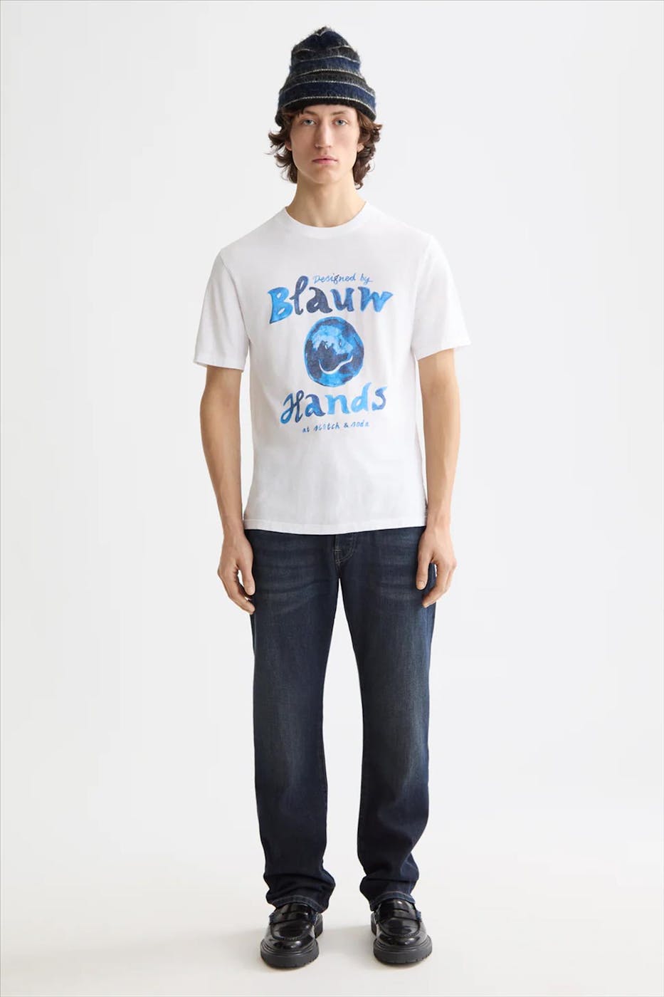 Scotch & Soda - Donkerblauwe The Zee straight jeans