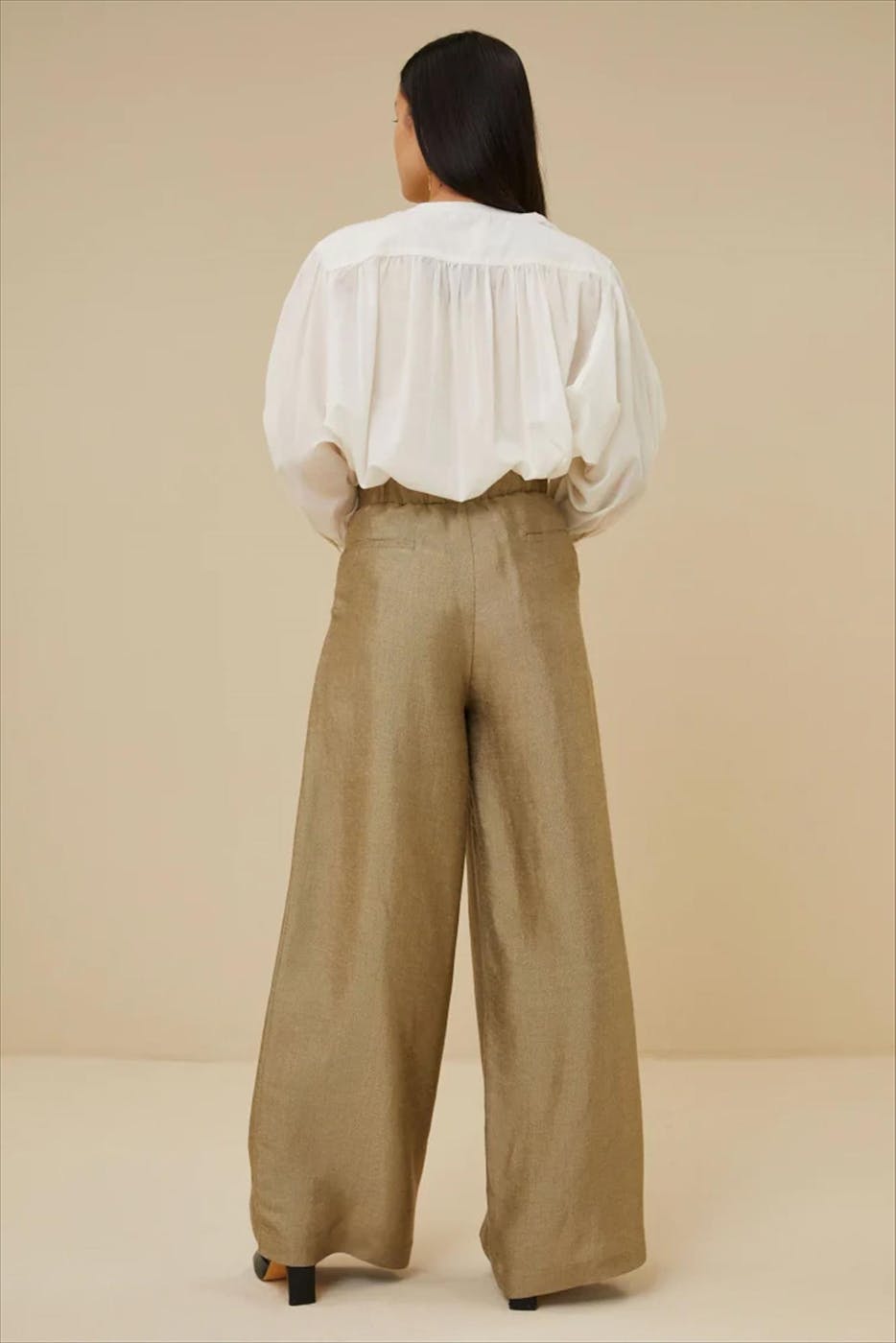 BY BAR - Witte Lucy Chambric blouse