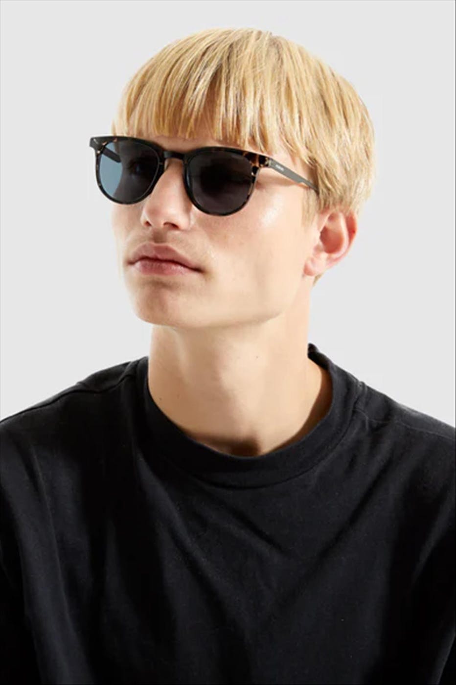 Komono - Zwarte Francis Metal Dusk zonnebril