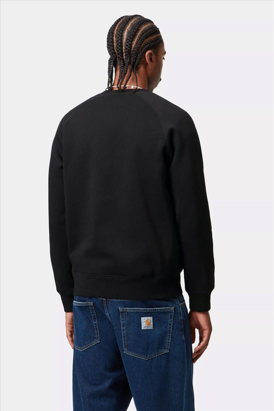 Carhartt WIP - Zwarte Chase sweater