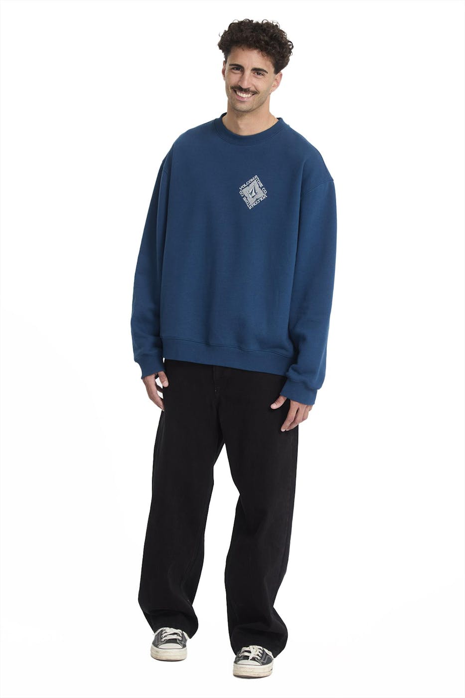 Volcom - Blauwe Watanite sweater