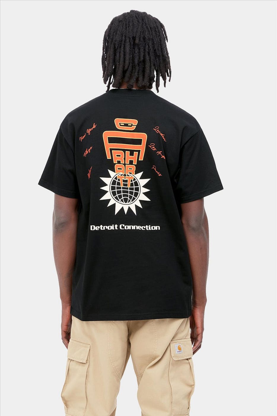 Carhartt WIP - Zwarte Connect T-shirt