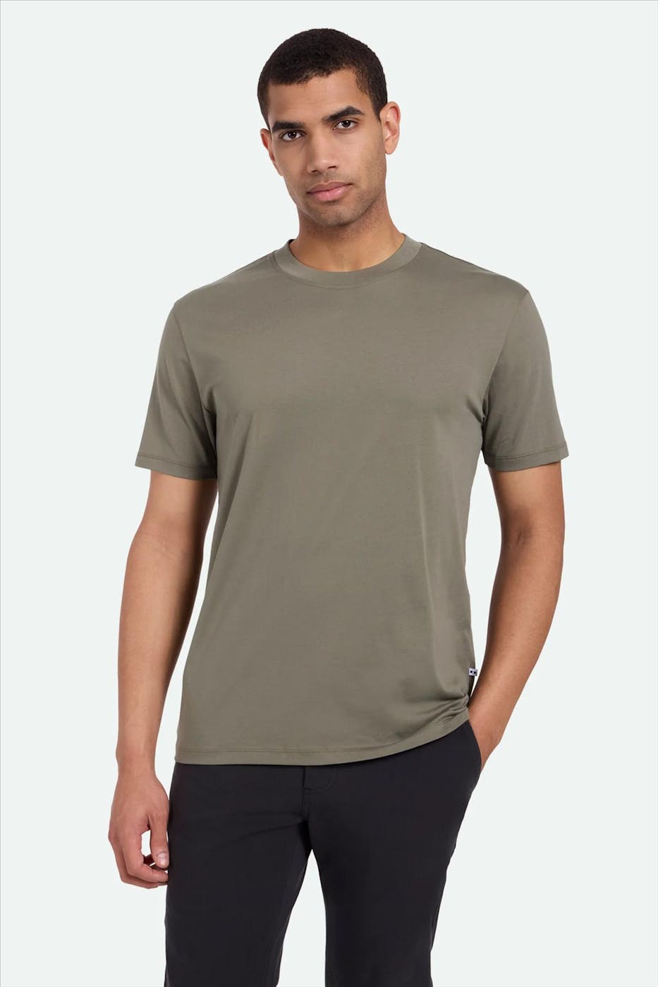 Minimum - Olijfgroene Aarhus T-shirt