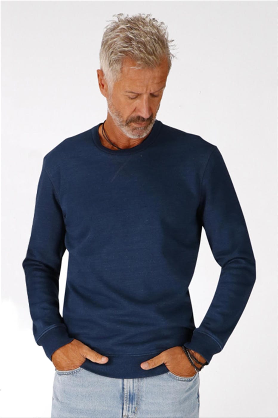 Lee Cooper - Donkerblauwe Enrico sweater