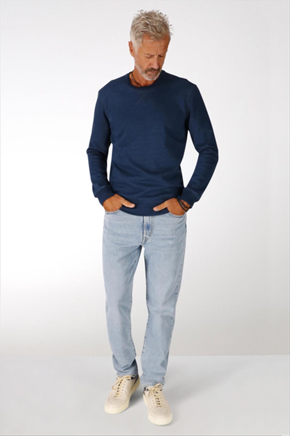 Lee Cooper - Donkerblauwe Enrico sweater