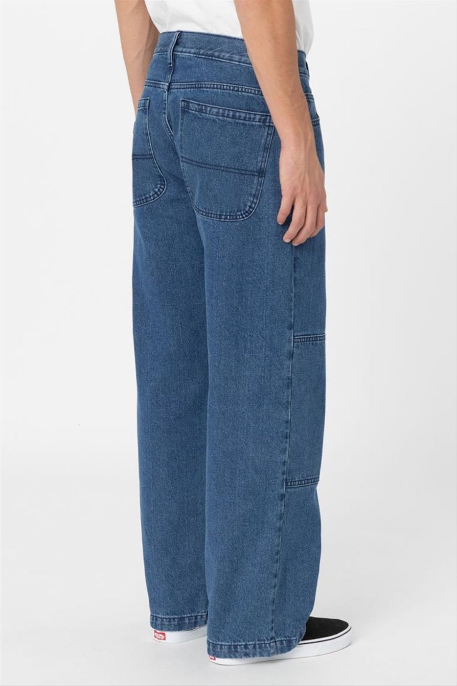 Dickies - Donkerblauwe Double Knee jeans