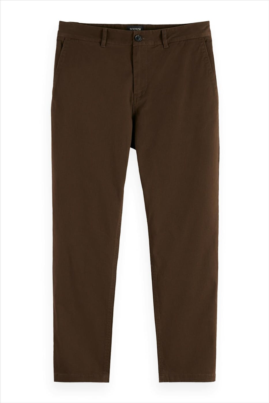 Scotch & Soda - Donkerbruine The Drift chino