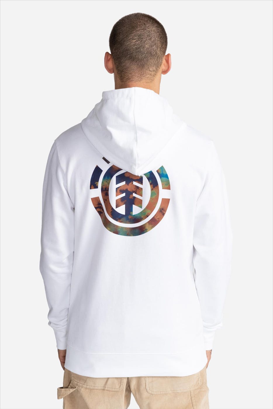 Element - Witte Magma Icon hoodie