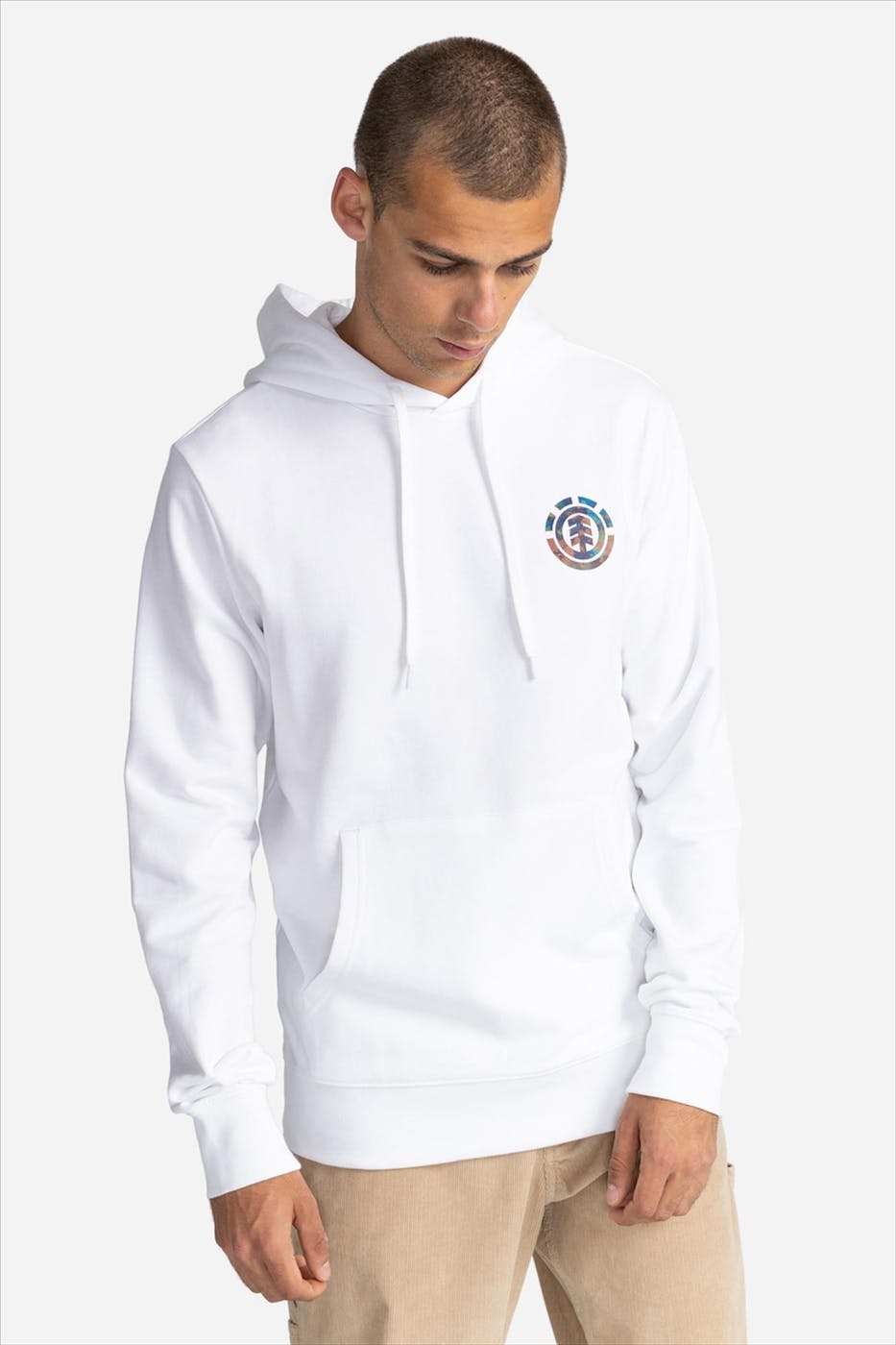 Element - Witte Magma Icon hoodie