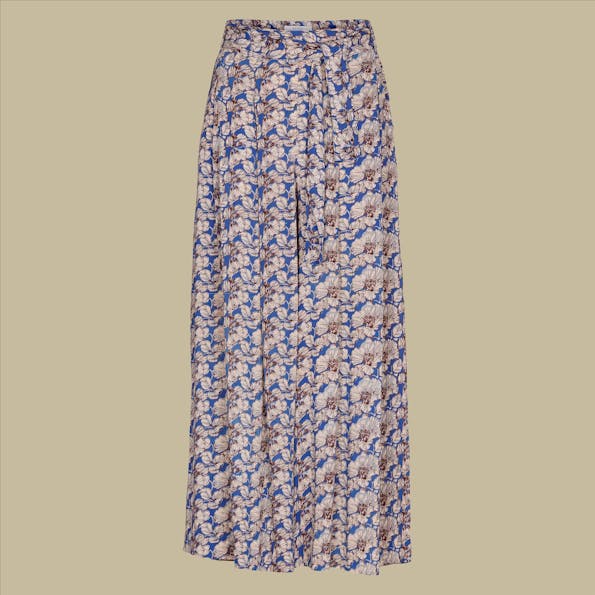 BY BAR - Blauwe Wanda Tropico broek