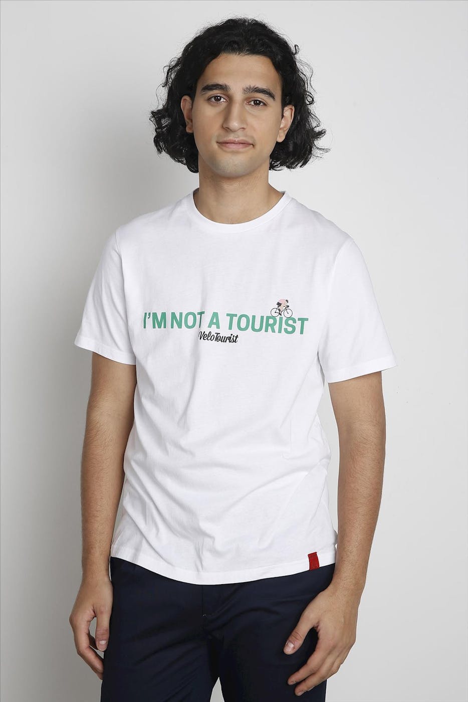 Antwrp - Witte I'm not a tourist T-shirt