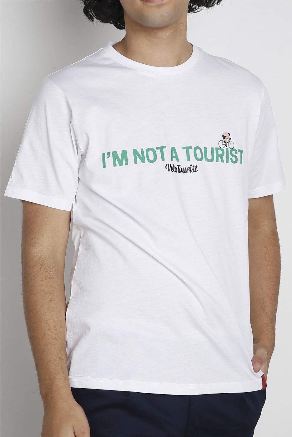 Antwrp - Witte I'm not a tourist T-shirt