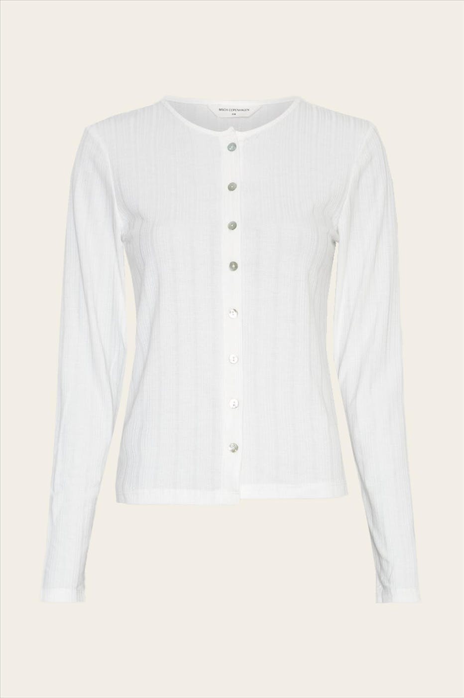 MSCH COPENHAGEN - Ecru Juna Cardigan t-shirt