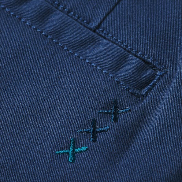 Scotch & Soda - Marineblauwe The Drift chino