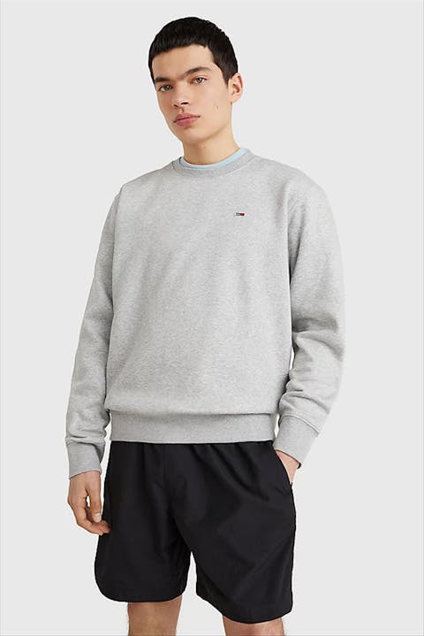 Tommy Jeans - Lichtgrijze Vaco sweater