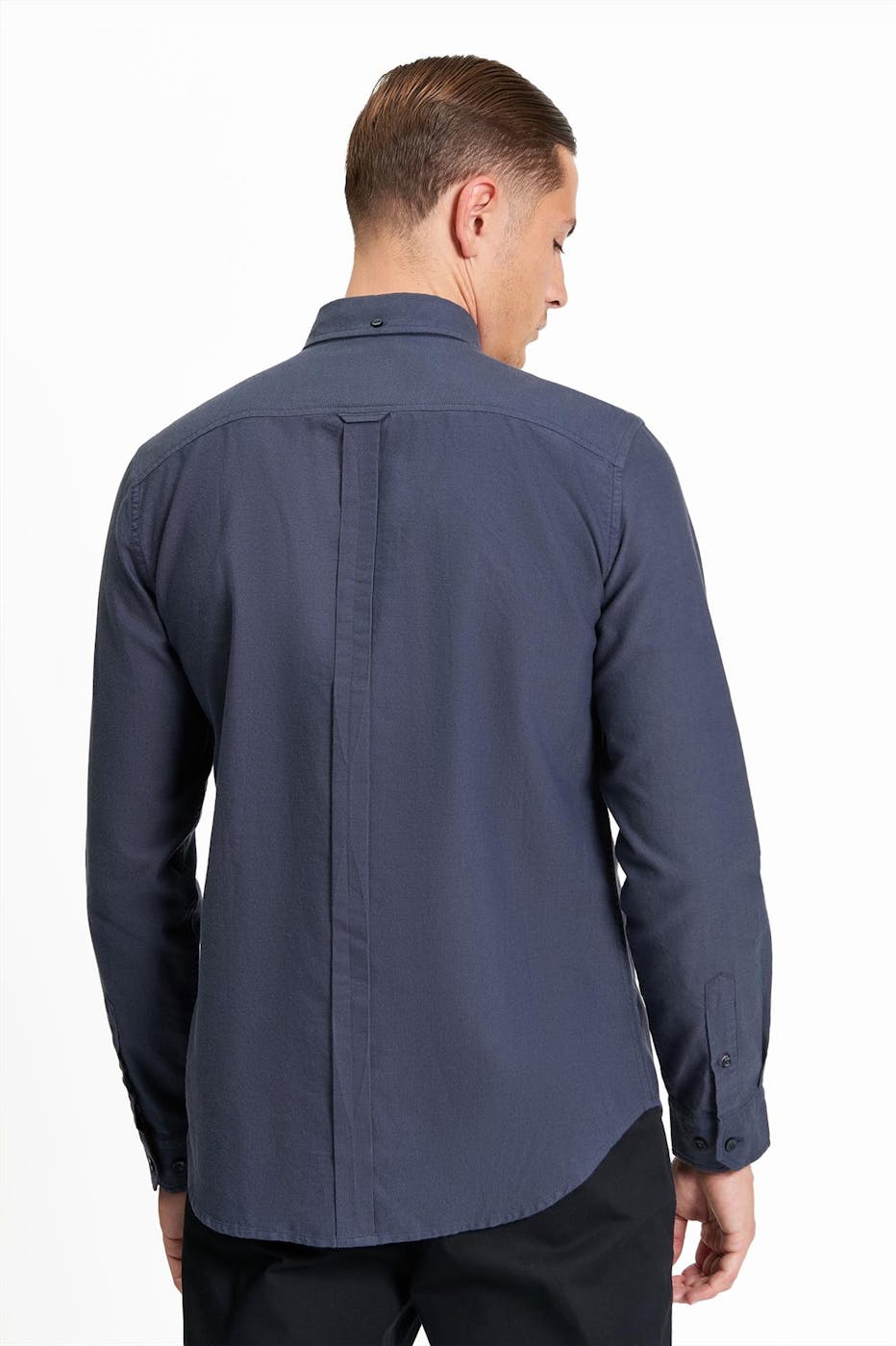 Ben Sherman - Donkergrijs Signature Oxford hemd