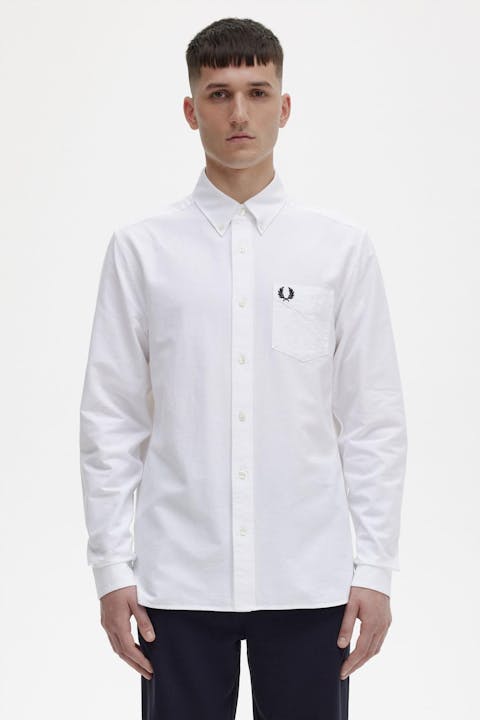 Fred Perry - Wit Oxford hemd