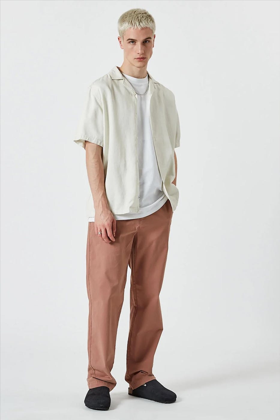 Minimum - Roodbruine Loose Jalte broek