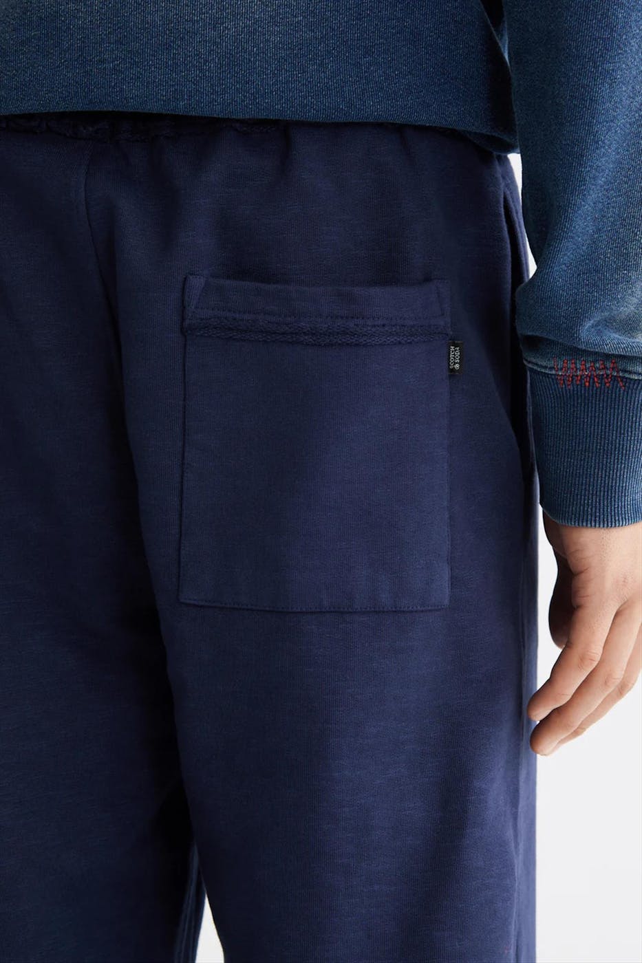Scotch & Soda - Donkerblauwe Seasonal sweatpant