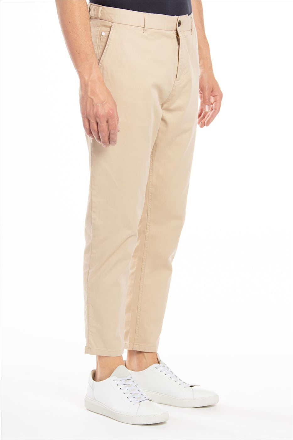 Scotch & Soda - Beige Fave straight tapered fit chino