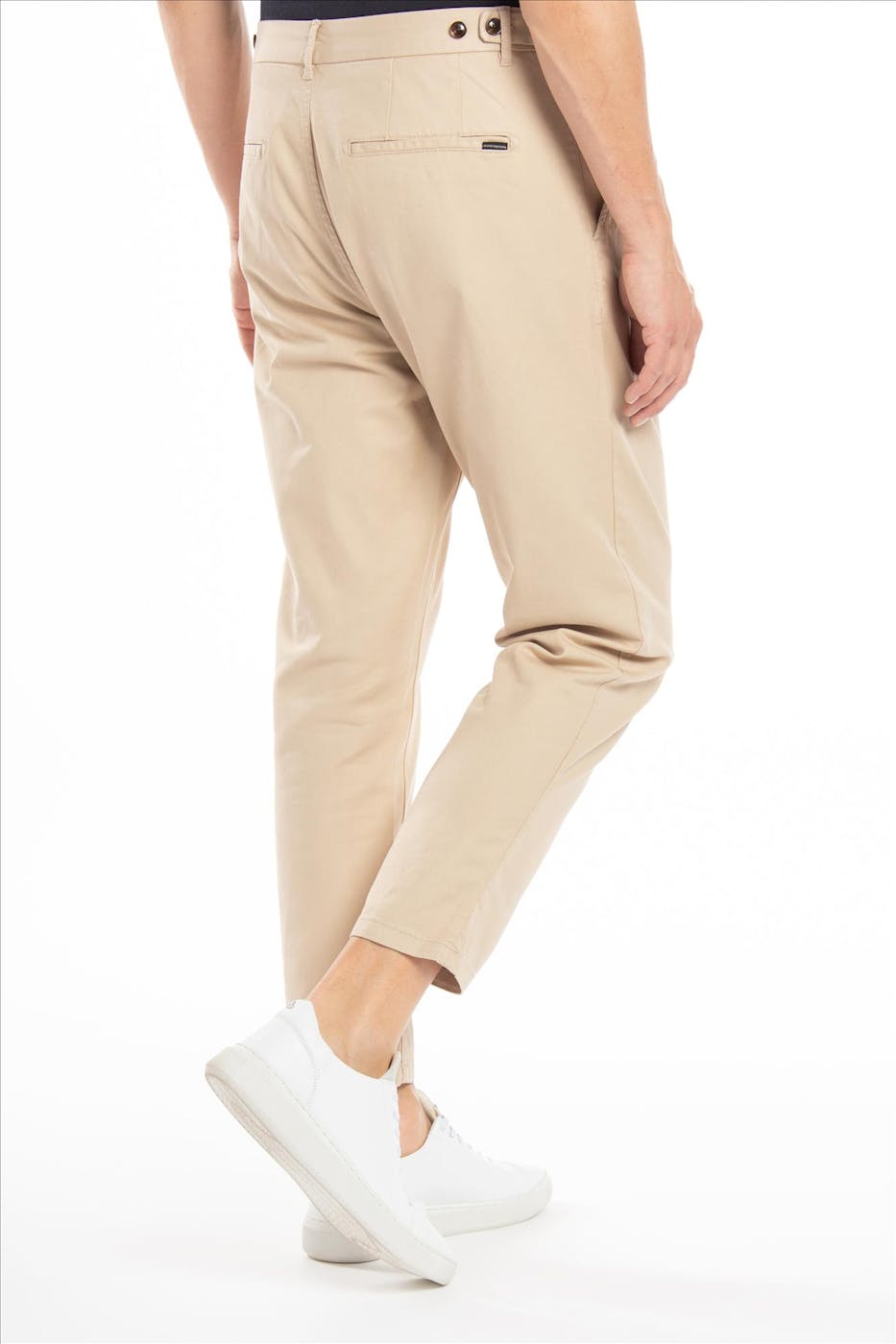 Scotch & Soda - Beige Fave straight tapered fit chino