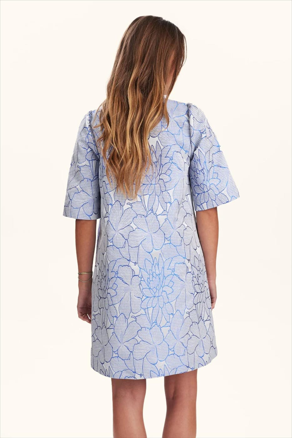 Nümph - Blauw Vida kleed