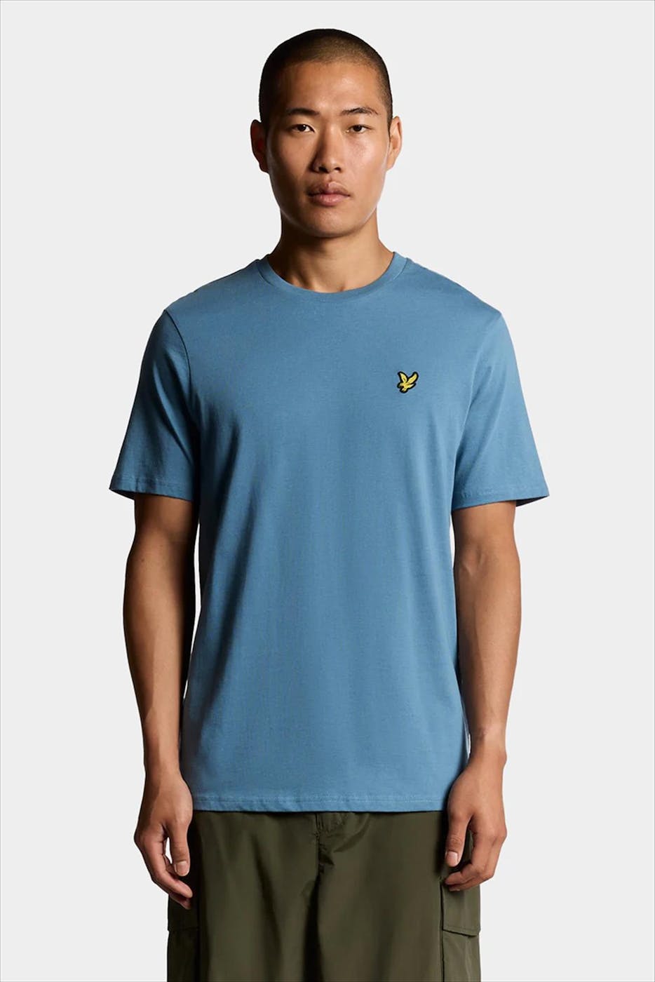 Lyle & Scott - Blauwe Plain T-shirt