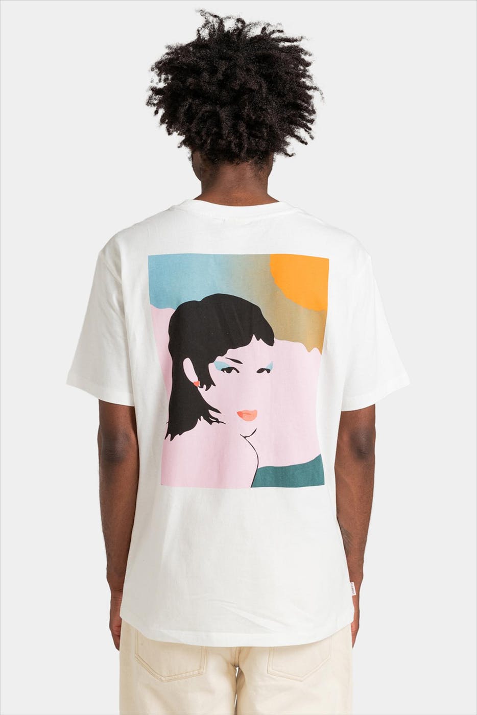 Element - Ecru Bisous La Bouche T-shirt