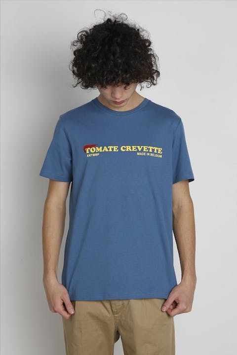 Antwrp - Grijsblauwe Tomate Crevette T-shirt