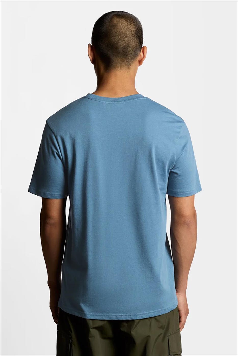 Lyle & Scott - Blauwe Plain T-shirt
