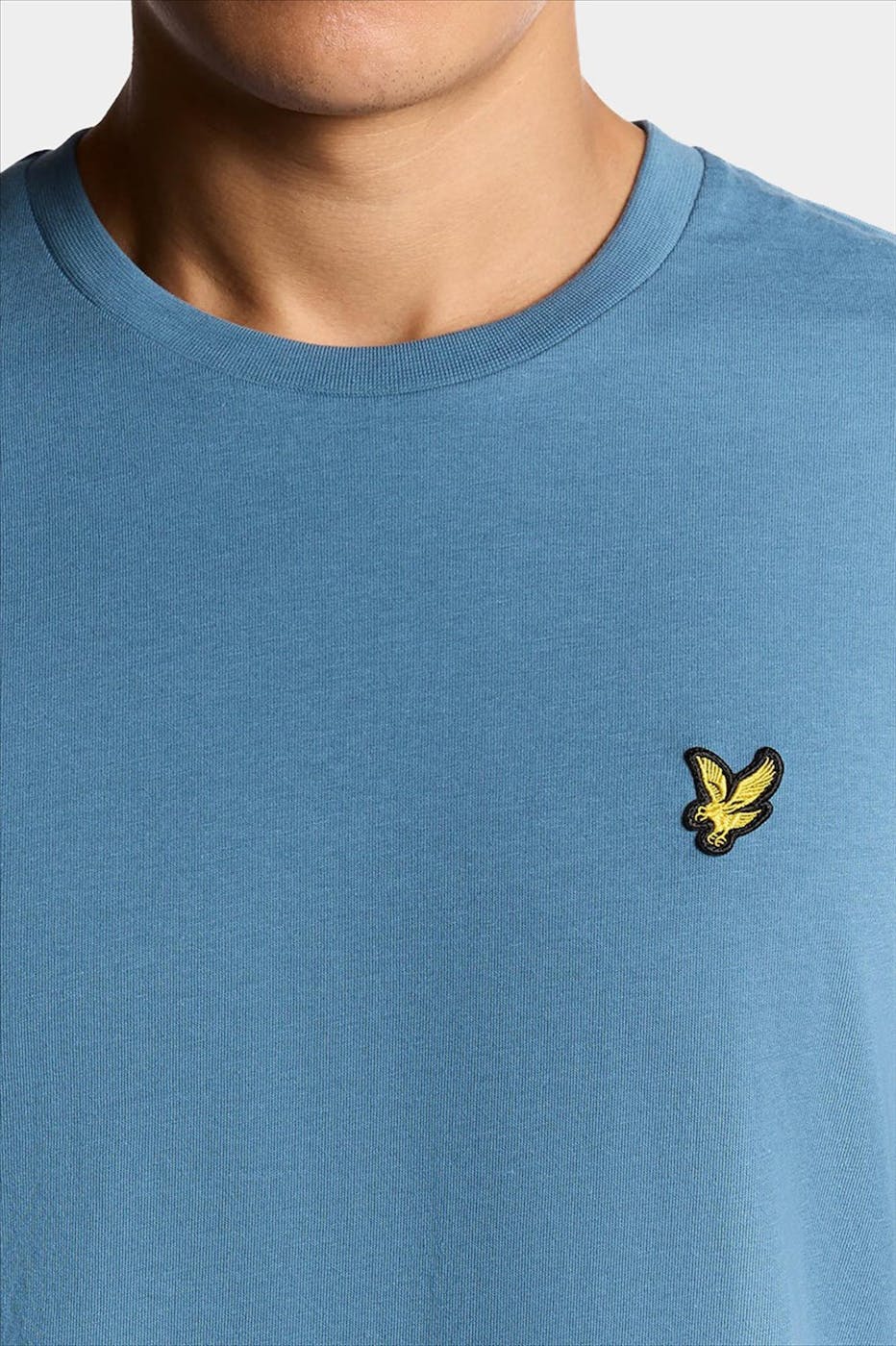Lyle & Scott - Blauwe Plain T-shirt