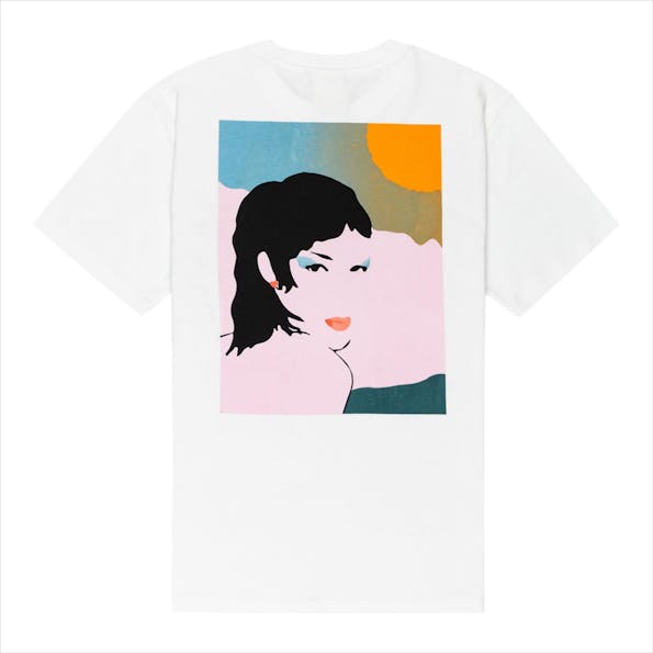 Element - Ecru Bisous La Bouche T-shirt