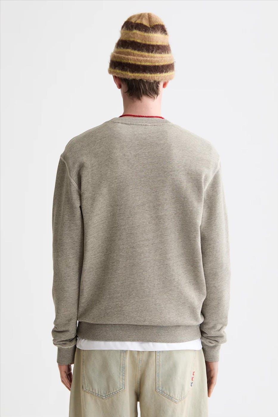 Scotch & Soda - Grijze Artwork sweater