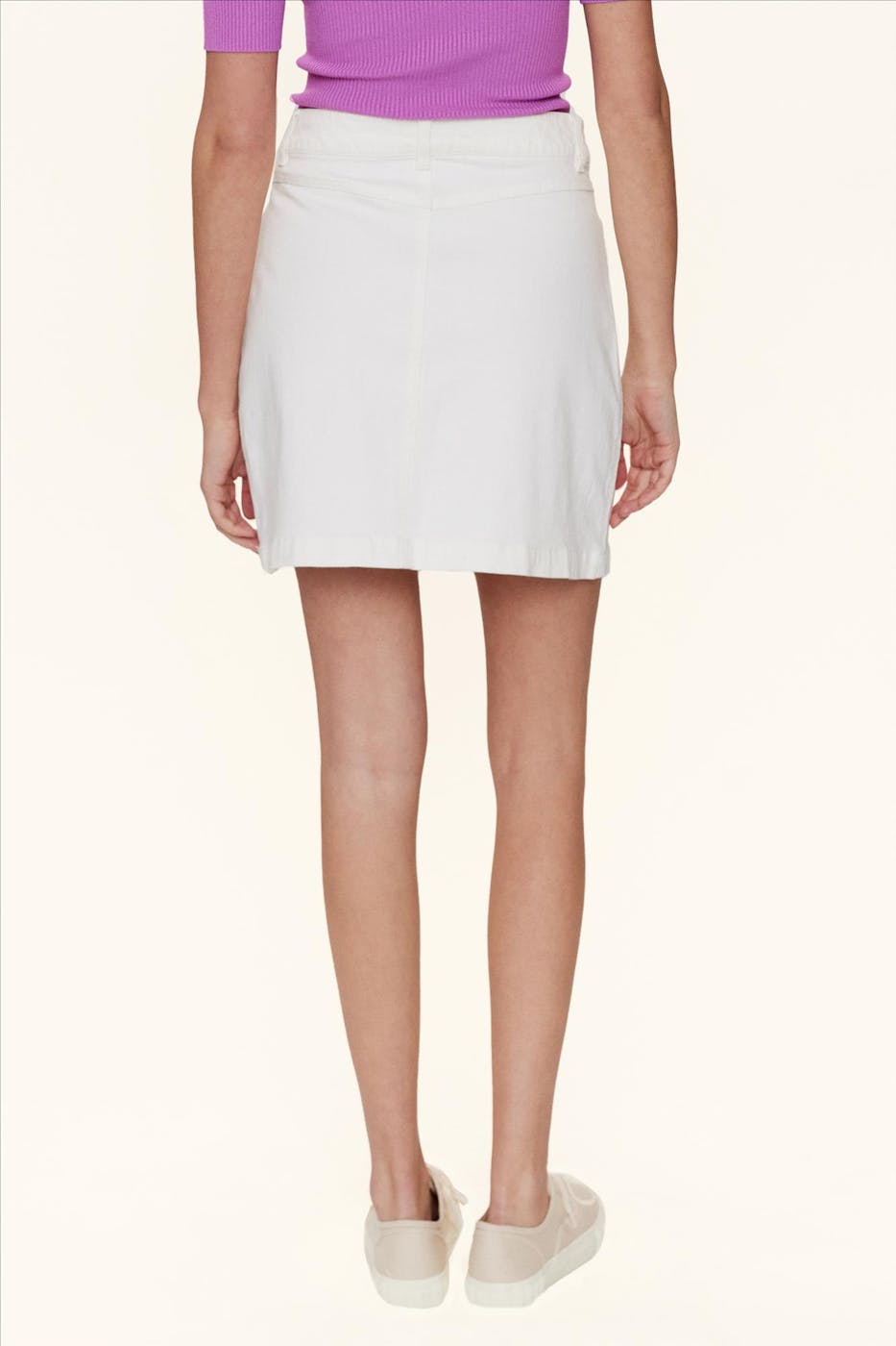 Nümph - Witte Lulu jeansrok