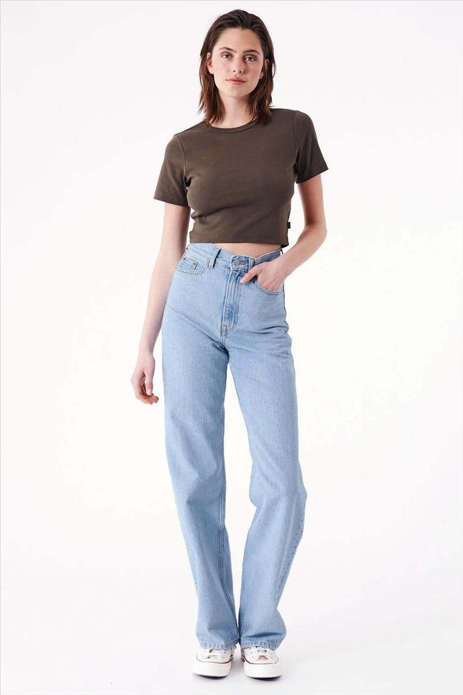 Dr. Denim - Lichtblauwe Echo Straight jeans